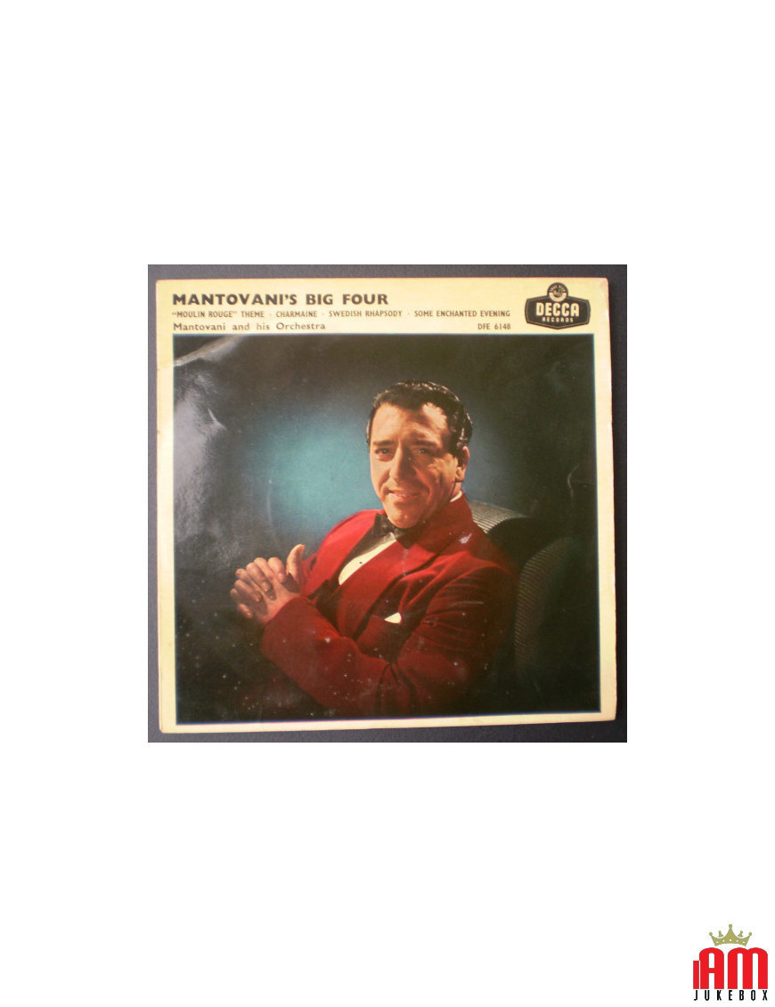 Mantovani's Big Four [Mantovani And His Orchestra] - Vinyl 7", 45 RPM, EP, Réédition