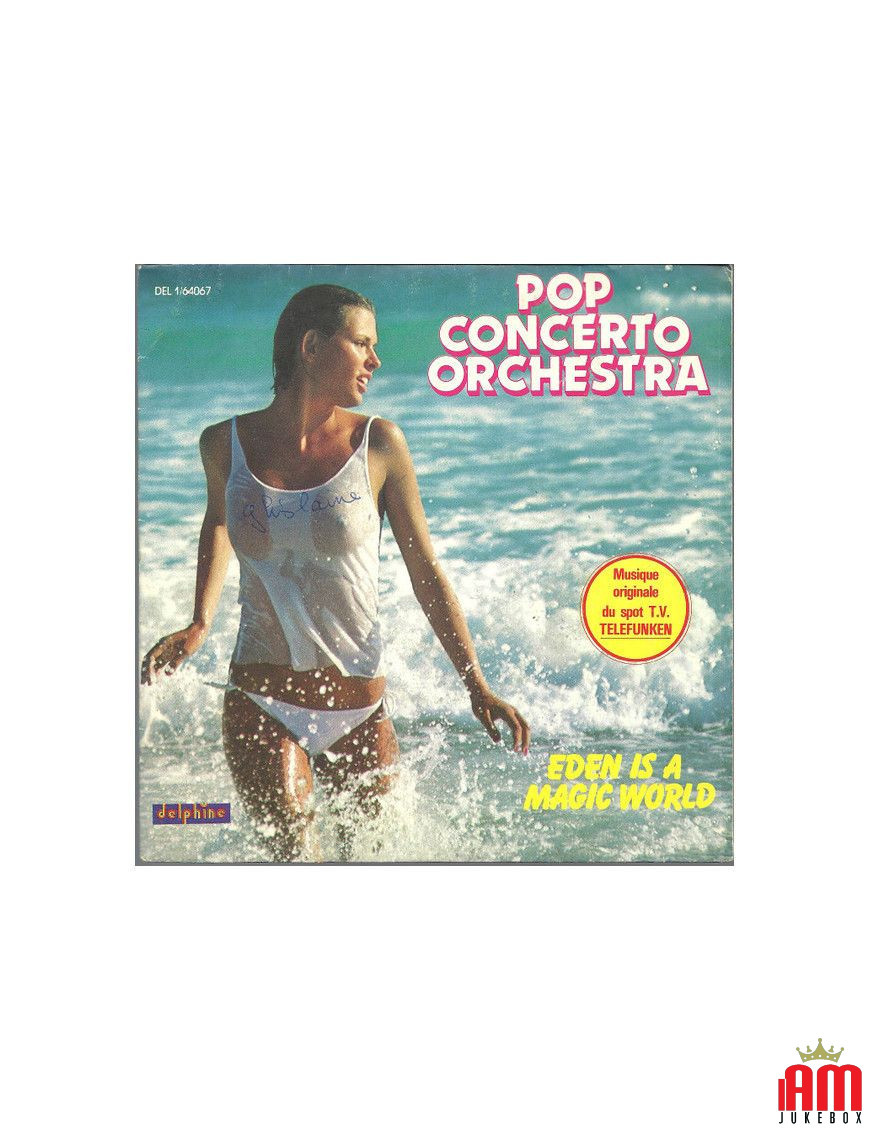 Eden Is A Magic World [Pop Concerto Orchestra] – Vinyl 7", 45 RPM, Single, Stereo [product.brand] 1 - Shop I'm Jukebox 