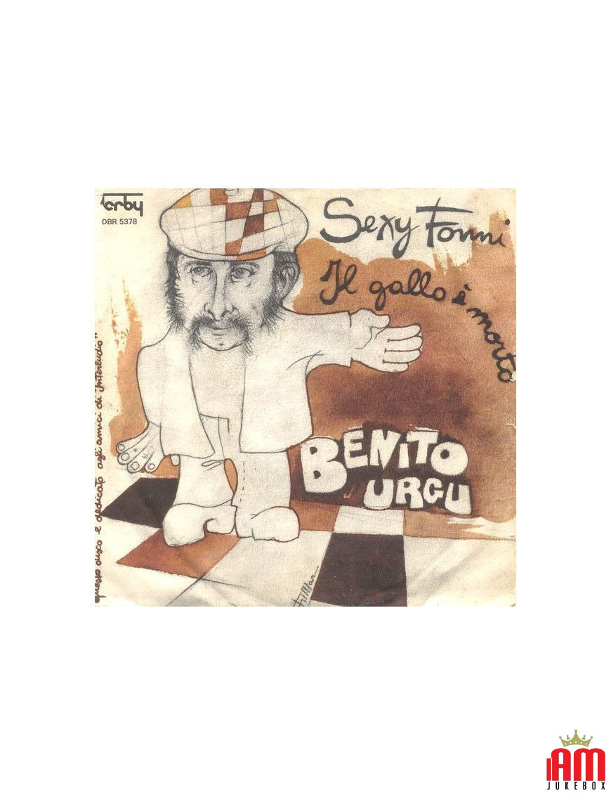 Sexy Fonni Il Gallo Is Dead [Benito Urgu] - Vinyl 7", 45 RPM [product.brand] 1 - Shop I'm Jukebox 