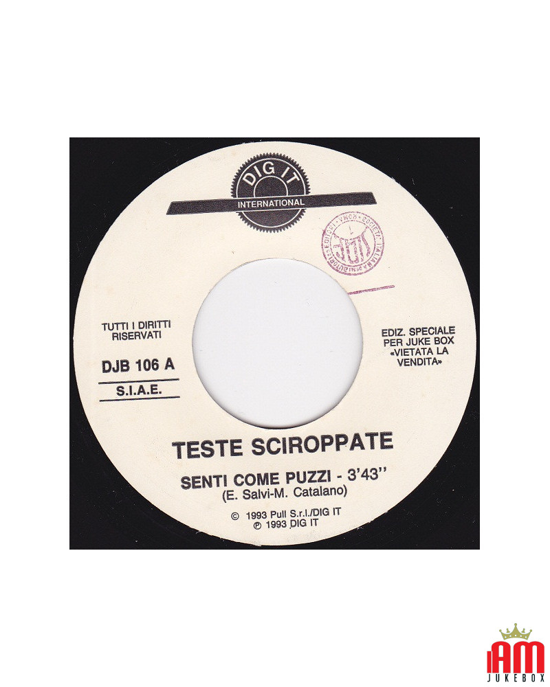 Feel How You Stink von Pietro Let's Go [Teste Sciroppate,...] – Vinyl 7", 45 RPM, Jukebox [product.brand] 1 - Shop I'm Jukebox 