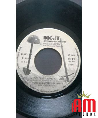 Midnight Love Affair 15 Years [Tony Clement's Orchestra,...] – Vinyl 7", 45 RPM, Jukebox [product.brand] 1 - Shop I'm Jukebox 