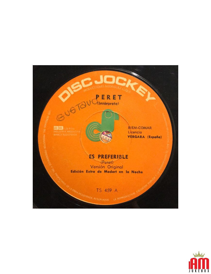 Es Preferable El Meson Del Gitano [Peret] - Vinyl 7", 33 ? RPM, Single [product.brand] 1 - Shop I'm Jukebox 