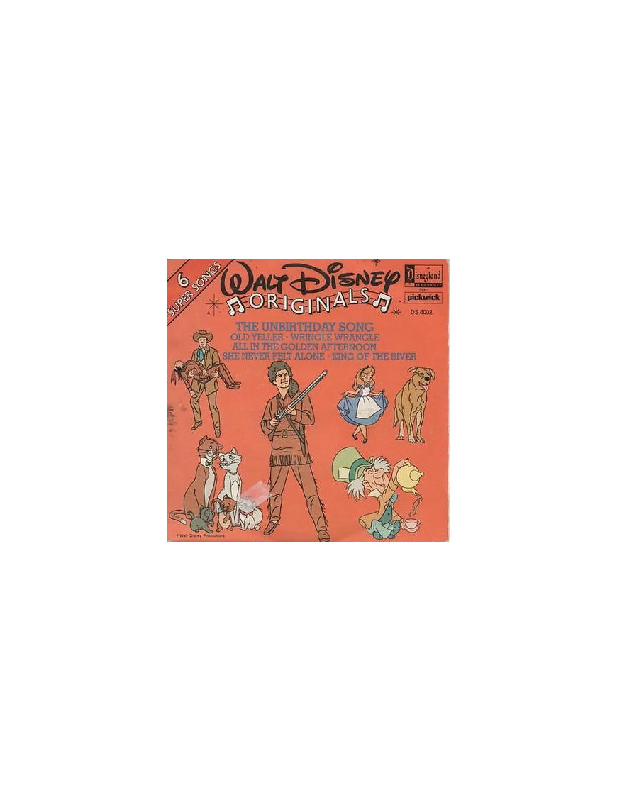 Walt Disney Originals [Various] – Vinyl 7", EP, Mono [product.brand] 1 - Shop I'm Jukebox 