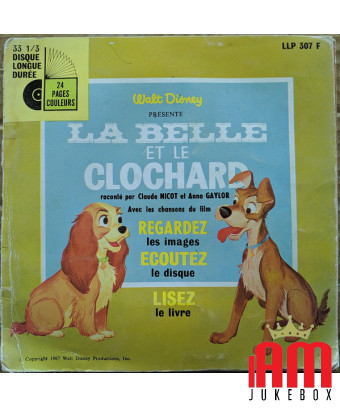 La Belle Et Le Clochard [Claude Nicot,...] - Vinyl 7", 33 ? RPM