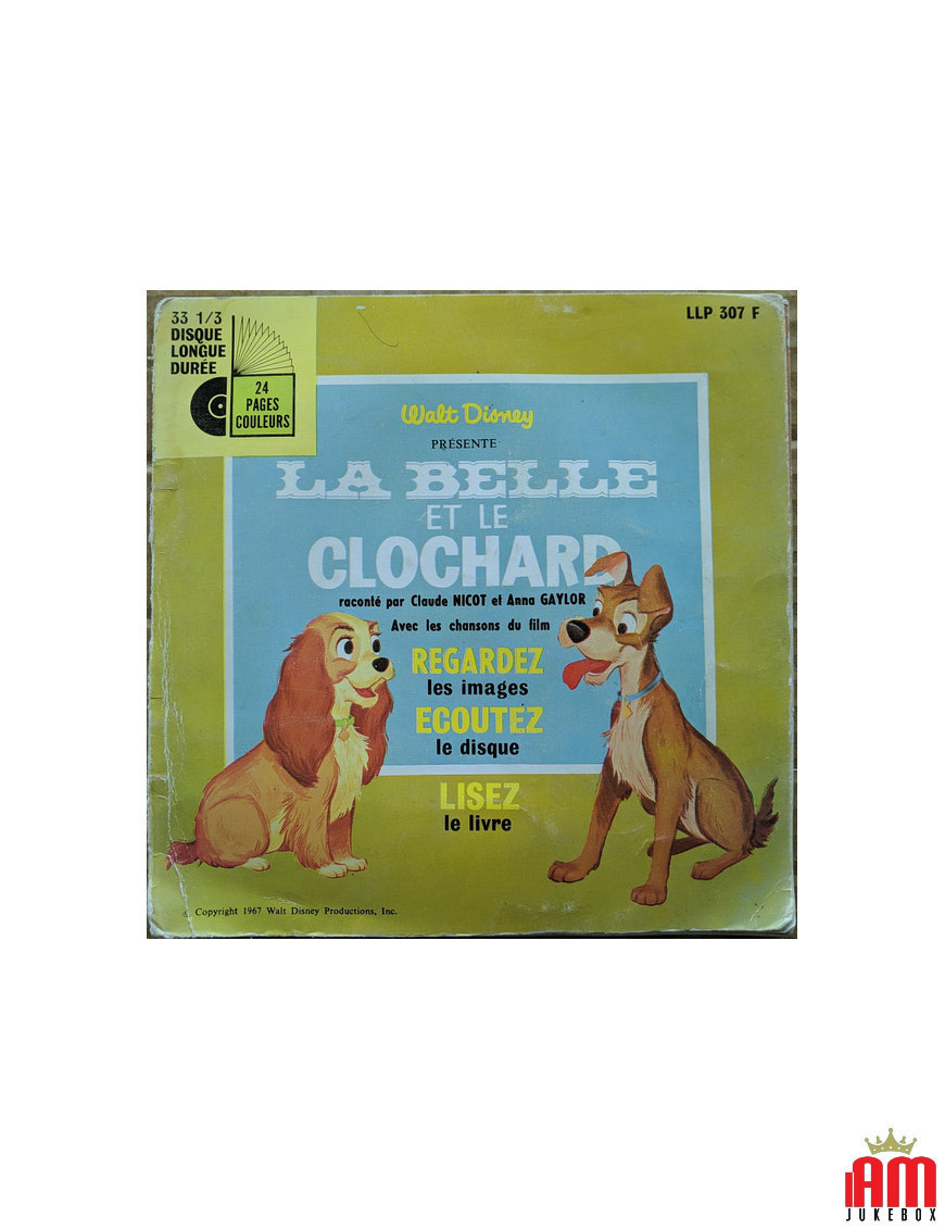 La Belle Et Le Clochard [Claude Nicot,...] - Vinyl 7", 33 ? RPM