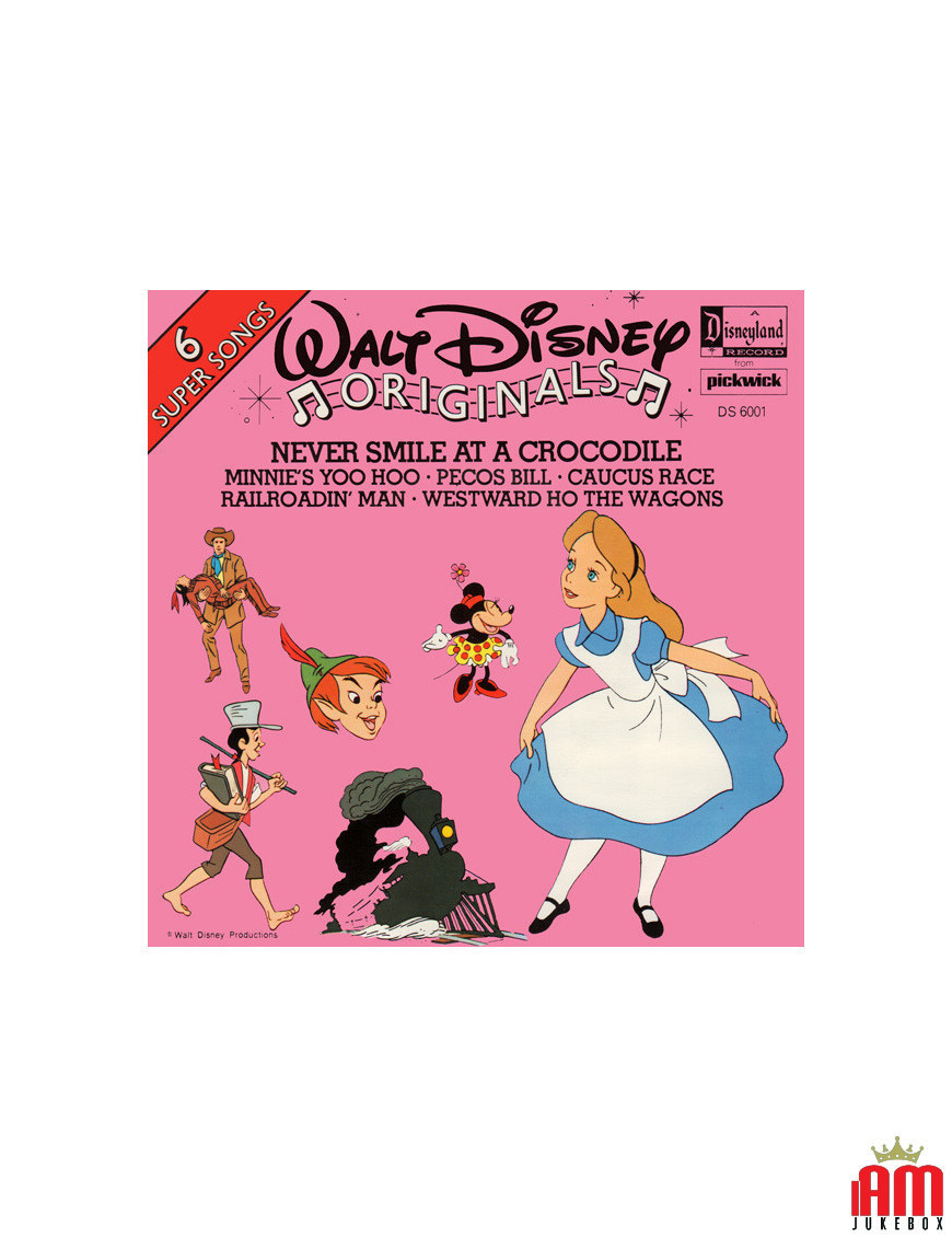 Walt Disney Originals [Various] - Vinyl 7", 45 RPM [product.brand] 1 - Shop I'm Jukebox 