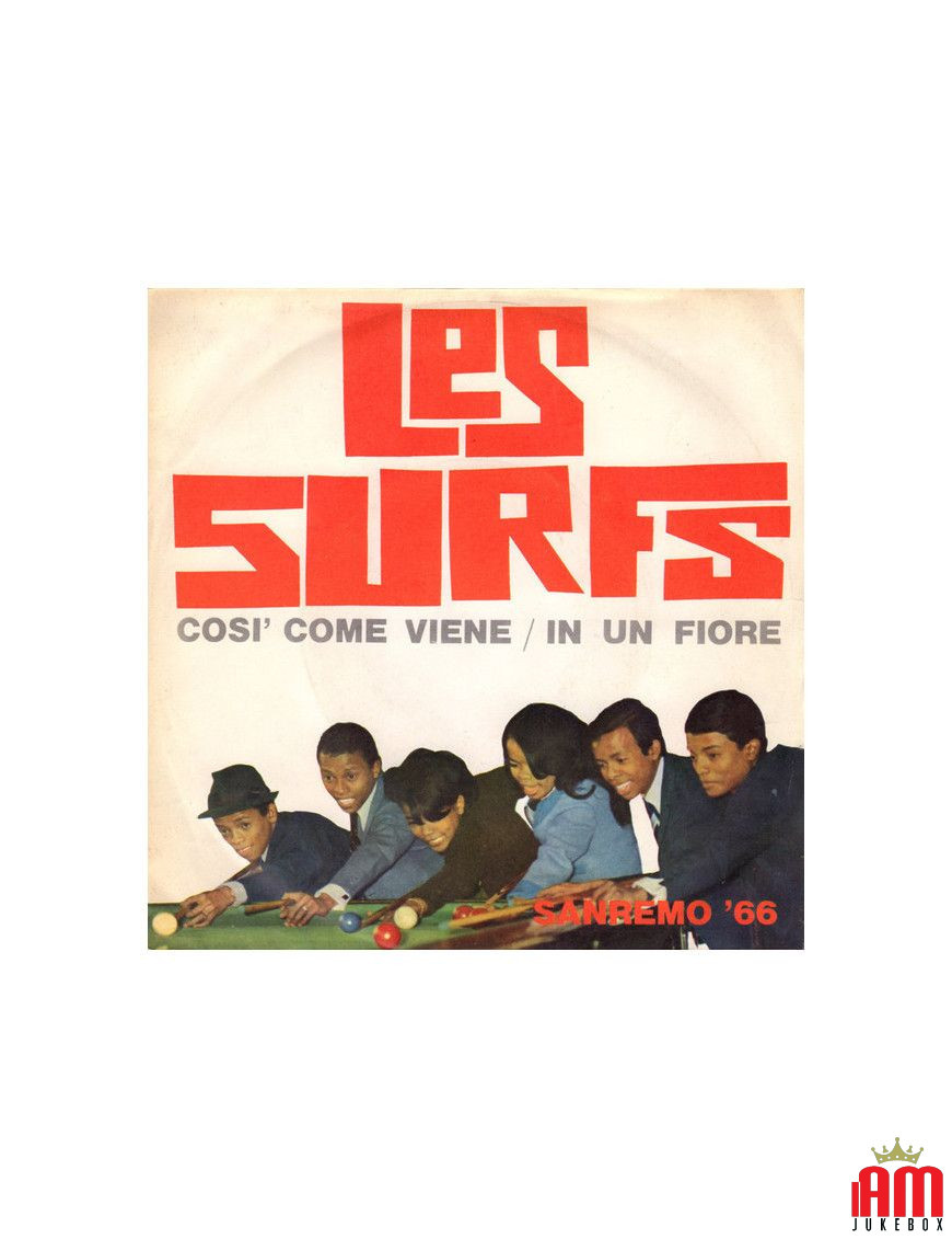 Comme il vient dans une fleur [Les Surfs] - Vinyl 7", 45 RPM [product.brand] 1 - Shop I'm Jukebox 