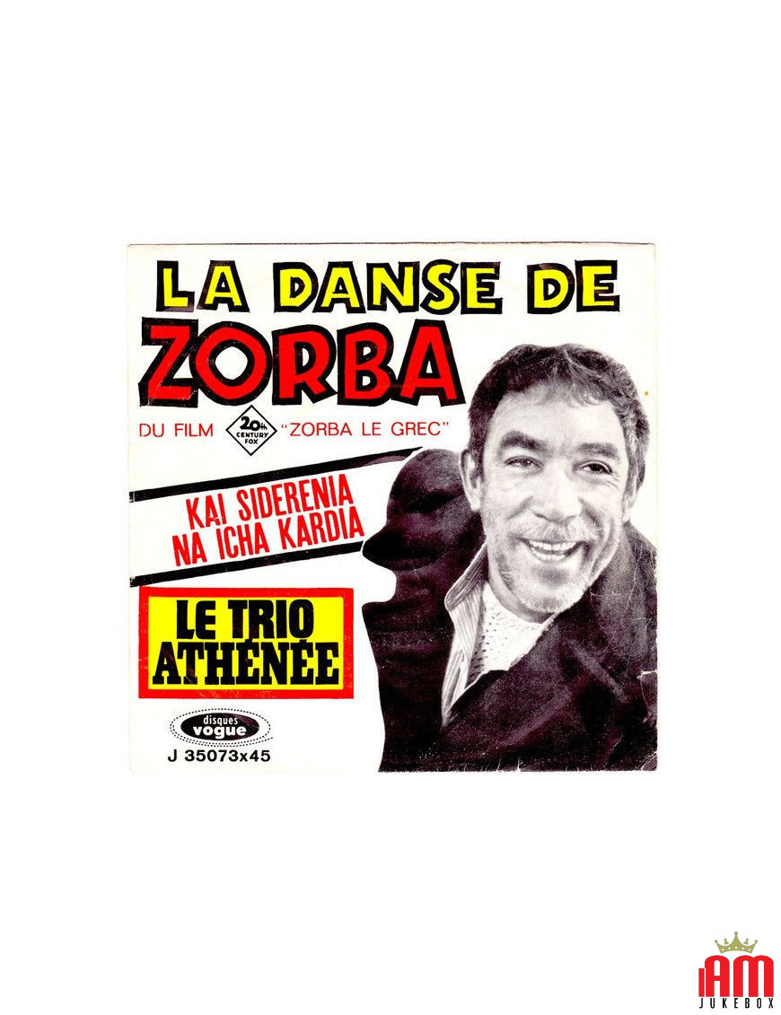 La Danse De Zorba [Trio Athénée] - Vinyl 7", 45 RPM, Single [product.brand] 1 - Shop I'm Jukebox 