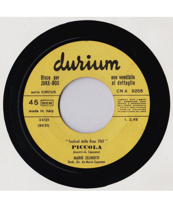 Piccola [Mario Zelinotti] - Vinyl 7", 45 RPM, Jukebox