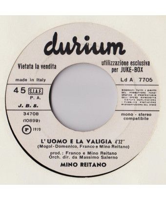 Der Mann und der Koffer [Mino Reitano] – Vinyl 7", 45 RPM, Jukebox [product.brand] 1 - Shop I'm Jukebox 