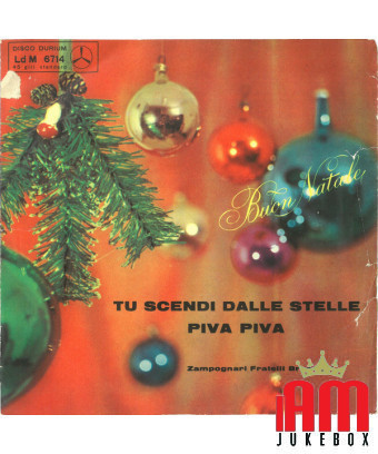 You Come Down From the Stars Piva Piva [Fratelli Bruzzese] – Vinyl 7", 45 RPM [product.brand] 1 - Shop I'm Jukebox 