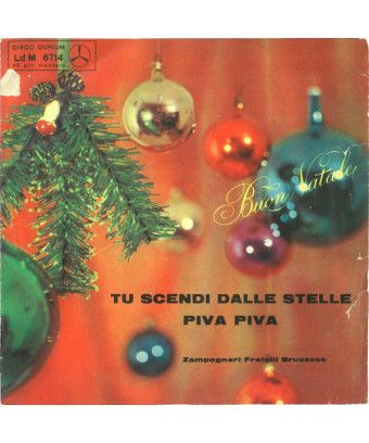 Vous descendez des étoiles Piva Piva [Fratelli Bruzzese] - Vinyl 7", 45 RPM [product.brand] 1 - Shop I'm Jukebox 