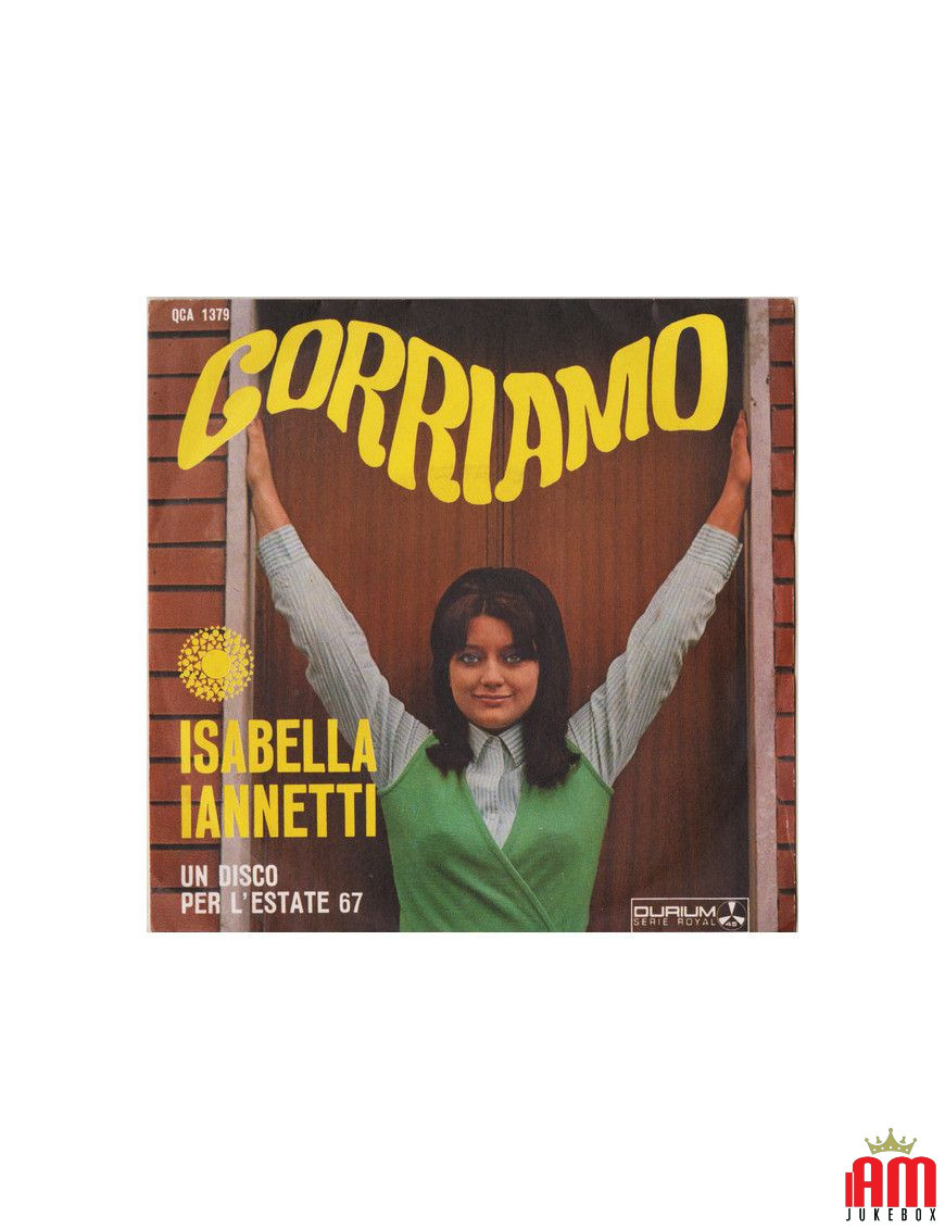 Corriamo [Isabella Iannetti] - Vinyl 7", 45 RPM, Promo [product.brand] 1 - Shop I'm Jukebox 