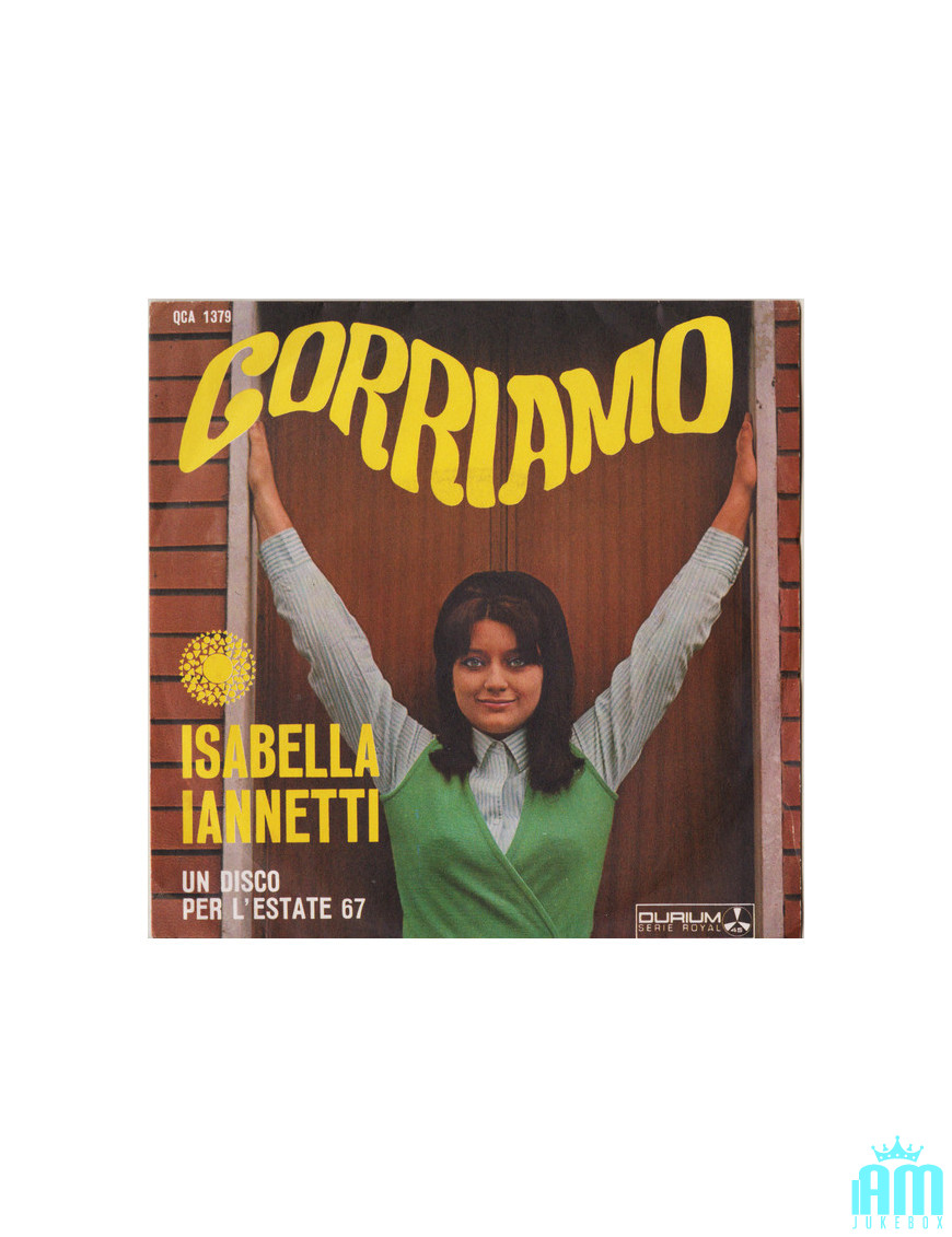 Courons [Isabella Iannetti] - Vinyle 7", 45 RPM, Promo [product.brand] 1 - Shop I'm Jukebox 