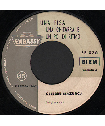 Una Fisa Una Chitarra E Un Po' Di Ritmo [Unknown Artist] - Vinyl 7", 45 RPM