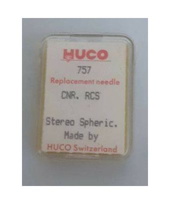 Vintage HUCO 757 CNR turntable needle. RCS Stereo Spheric. [product.brand] 1 - Shop I'm Jukebox 