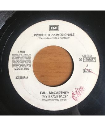 My Brave Face Miss You Like Crazy [Paul McCartney,...] - Vinyle 7", 45 RPM, Promo [product.brand] 1 - Shop I'm Jukebox 