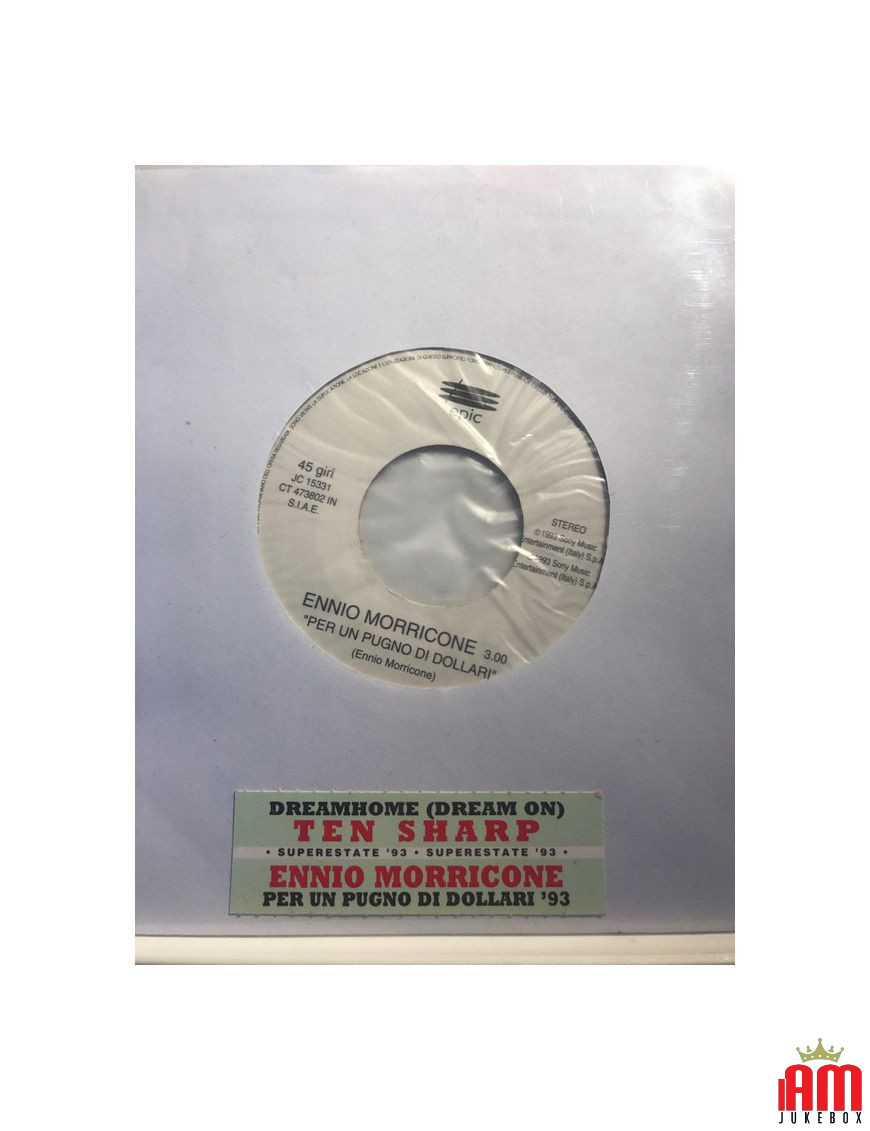 Dreamhome (Dream On) For A Fistful Of Dollars [Ten Sharp,...] - Vinyl 7", 45 RPM, Jukebox [product.brand] 1 - Shop I'm Jukebox 