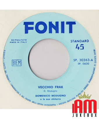 Vecchio Frak [Domenico Modugno] – Vinyl 7", 45 RPM, Neuauflage [product.brand] 1 - Shop I'm Jukebox 