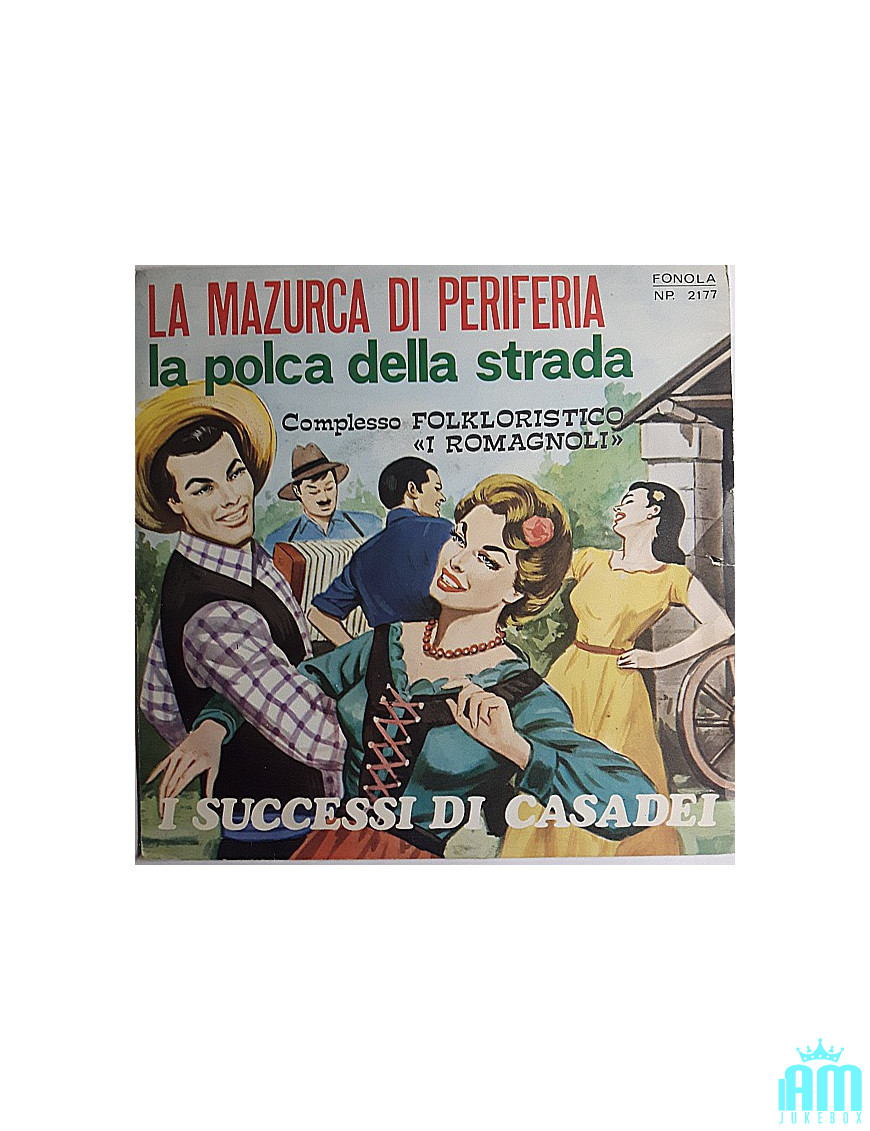 Casadei's Successes [I Romagnoli] - Vinyl 7", 45 RPM [product.brand] 1 - Shop I'm Jukebox 