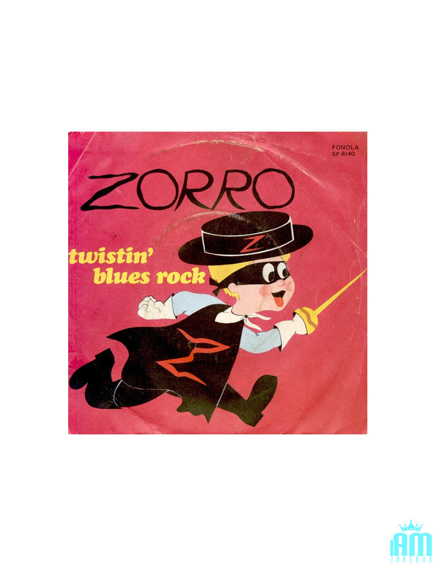 Zorro Twistin' Blues Rock [Romy (10),...] - Vinyl 7", 45 RPM [product.brand] 1 - Shop I'm Jukebox 