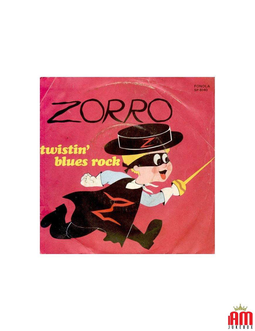 Zorro Twistin' Blues Rock [Romy (10),...] - Vinyle 7", 45 tours [product.brand] 1 - Shop I'm Jukebox 