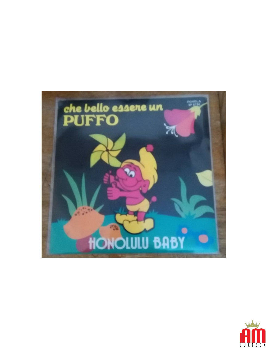 C'est agréable d'être un bébé Schtroumpf d'Honolulu [Marco Ed I Piccoli Melody] - Vinyle 7", 45 tr/min [product.brand] 1 - Shop 