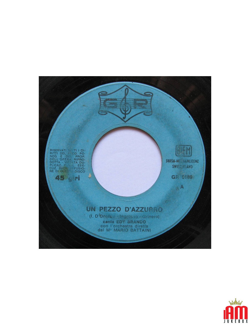 A Piece of Blue Goodbye to Maybe Mai [Edy Brando,...] - Vinyl 7", 45 RPM [product.brand] 1 - Shop I'm Jukebox 