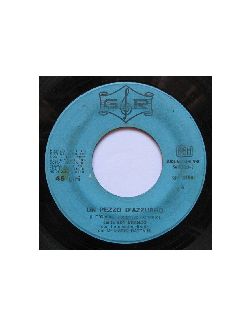 A Piece of Blue Goodbye to Maybe Mai [Edy Brando,...] – Vinyl 7", 45 RPM