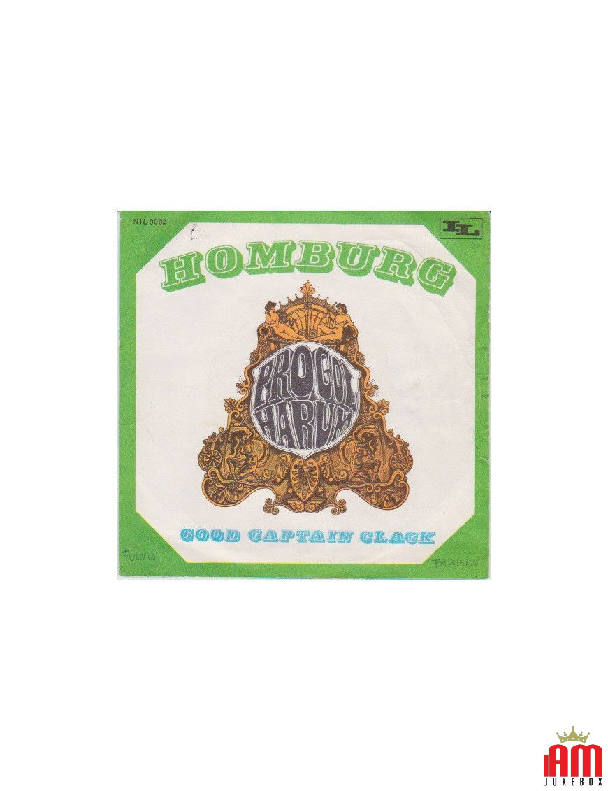 Homburg Good Captain Clack [Procol Harum] - Vinyl 7", 45 RPM [product.brand] 1 - Shop I'm Jukebox 