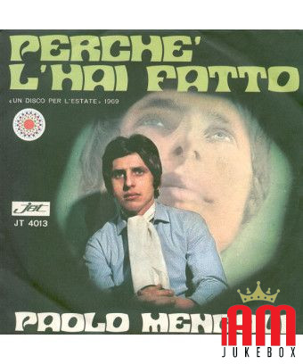 Perché L'Hai Fatto [Paolo Mengoli] - Vinyl 7", 45 RPM [product.brand] 1 - Shop I'm Jukebox 