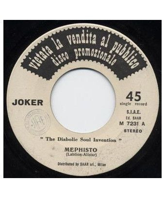 Mephisto A Dean Martin [The Diabolic Soul Invention,...] - Vinyle 7", Promo [product.brand] 1 - Shop I'm Jukebox 