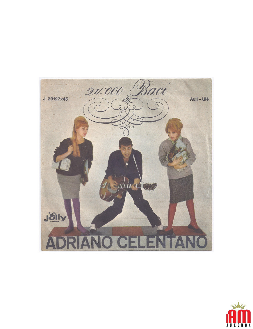 24.000 Baci [Adriano Celentano] - Vinyl 7", 45 RPM, Single [product.brand] 1 - Shop I'm Jukebox 