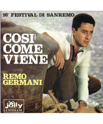 Così Come Viene [Remo Germani] - Vinyl 7", 45 RPM, Single [product.brand] 1 - Shop I'm Jukebox 