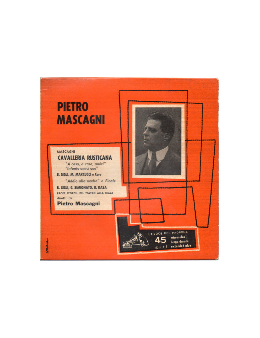 Cavalleria Rusticana [Pietro Mascagni] - Vinyl 7", 45 RPM, EP, Mono