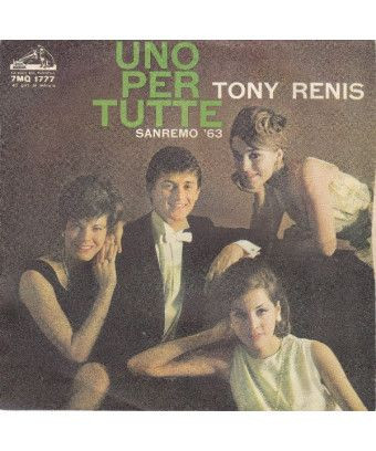 One For All [Tony Renis] - Vinyl 7", 45 RPM [product.brand] 1 - Shop I'm Jukebox 