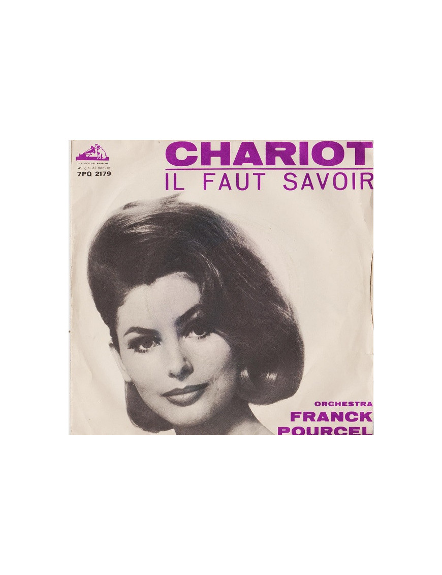 Chariot Il Faut Savoir [Franck Pourcel Et Son Grand Orchestre] – Vinyl 7", 45 RPM [product.brand] 1 - Shop I'm Jukebox 