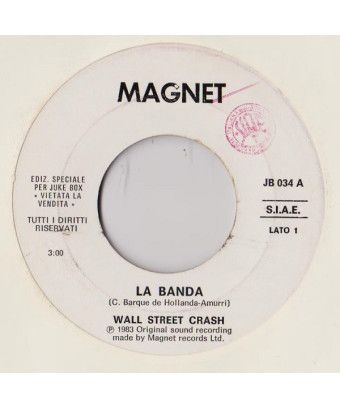 The Band [Wall Street Crash] - Vinyl 7", 45 RPM, Jukebox [product.brand] 1 - Shop I'm Jukebox 