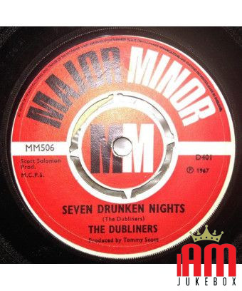 Sept nuits ivres [The Dubliners] - Vinyl 7", 45 RPM, Single [product.brand] 1 - Shop I'm Jukebox 