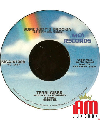 Somebody's Knockin' [Terri Gibbs] – Vinyl 7", 45 RPM, Single [product.brand] 1 - Shop I'm Jukebox 