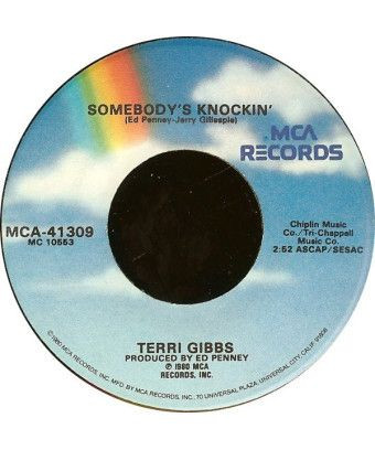 Quelqu'un Knockin' [Terri Gibbs] - Vinyl 7", 45 RPM, Single [product.brand] 1 - Shop I'm Jukebox 