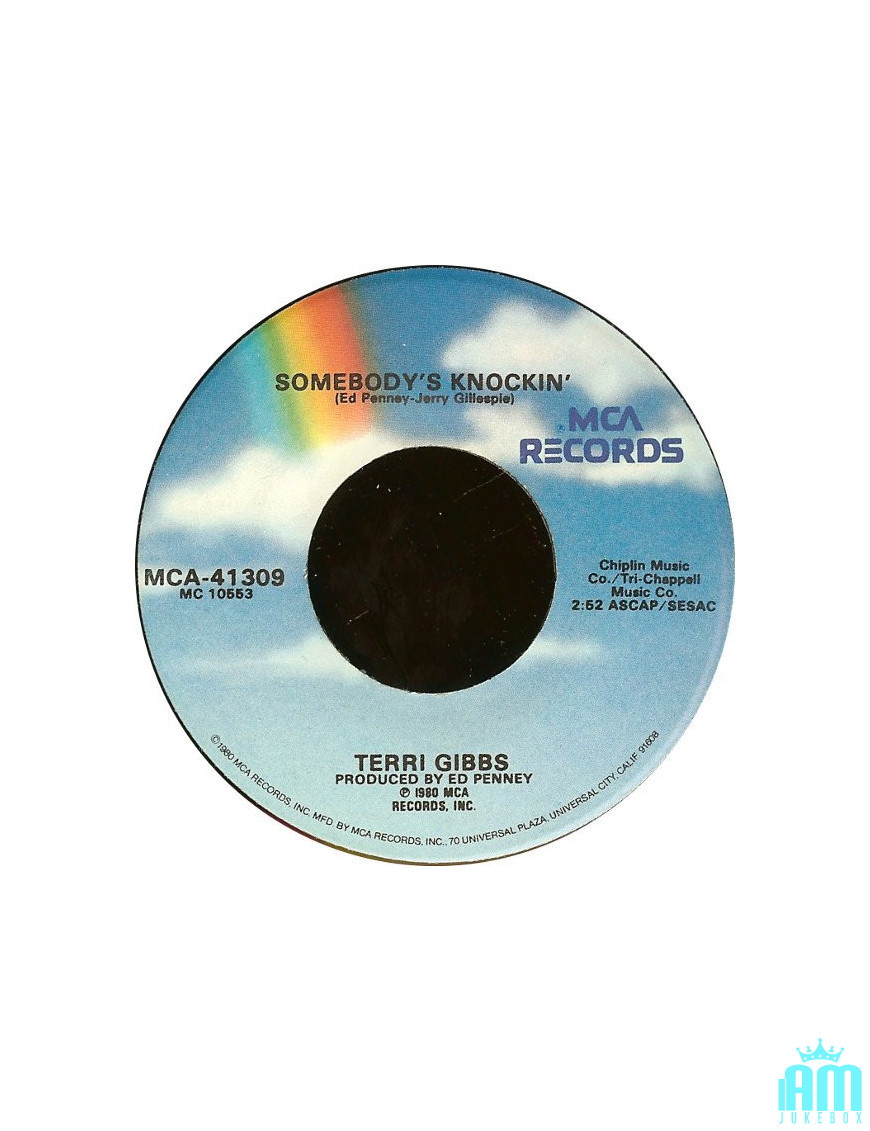 Somebody's Knockin' [Terri Gibbs] – Vinyl 7", 45 RPM, Single [product.brand] 1 - Shop I'm Jukebox 