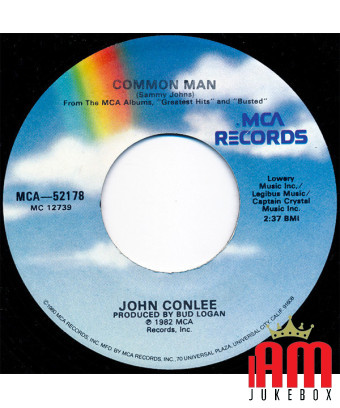 Common Man [John Conlee] - Vinyle 7", 45 tours, single [product.brand] 1 - Shop I'm Jukebox 