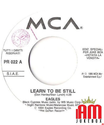 Apprenez à être encore un enfant de l'homme [Eagles,...] - Vinyl 7", 45 RPM, Jukebox [product.brand] 1 - Shop I'm Jukebox 