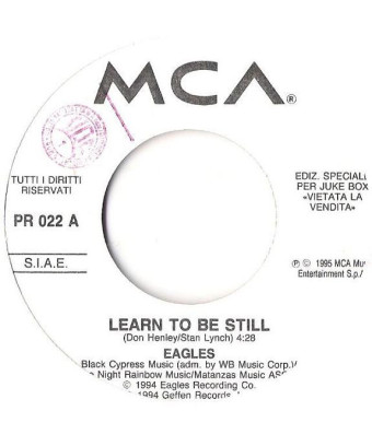 Learn To Be Still Child Of Man [Eagles,...] - Vinyl 7", 45 RPM, Jukebox [product.brand] 1 - Shop I'm Jukebox 