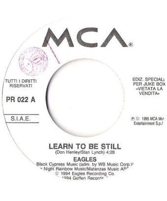 Learn To Be Still Child Of Man [Eagles,...] – Vinyl 7", 45 RPM, Jukebox [product.brand] 1 - Shop I'm Jukebox 