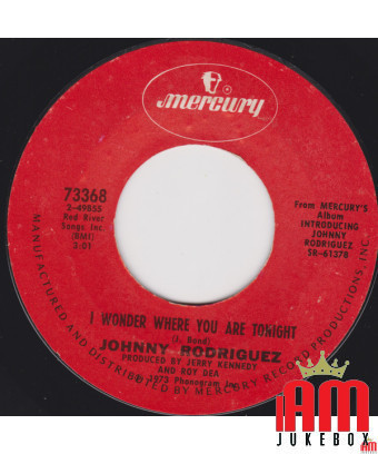 I Wonder Where You Are Tonight You Always Come Back (to Hurting Me) [Johnny Rodriguez (4)] – Vinyl 7", 45 RPM,... [product.brand