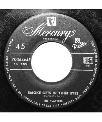 Smoke Gets In Your Eyes [The Platters] - Vinyl 7", 45 RPM [product.brand] 1 - Shop I'm Jukebox 