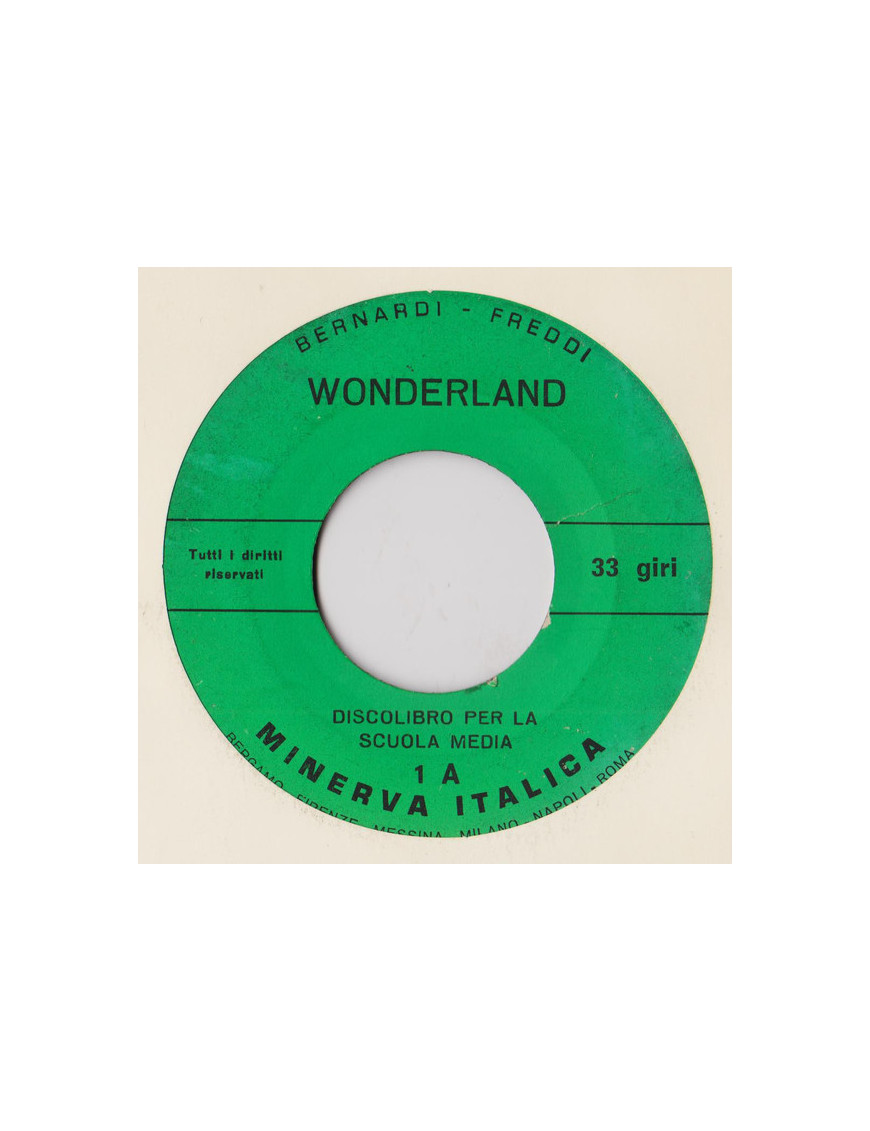 Wonderland [Unknown Artist] - Vinyle 7", 33 ? RPM