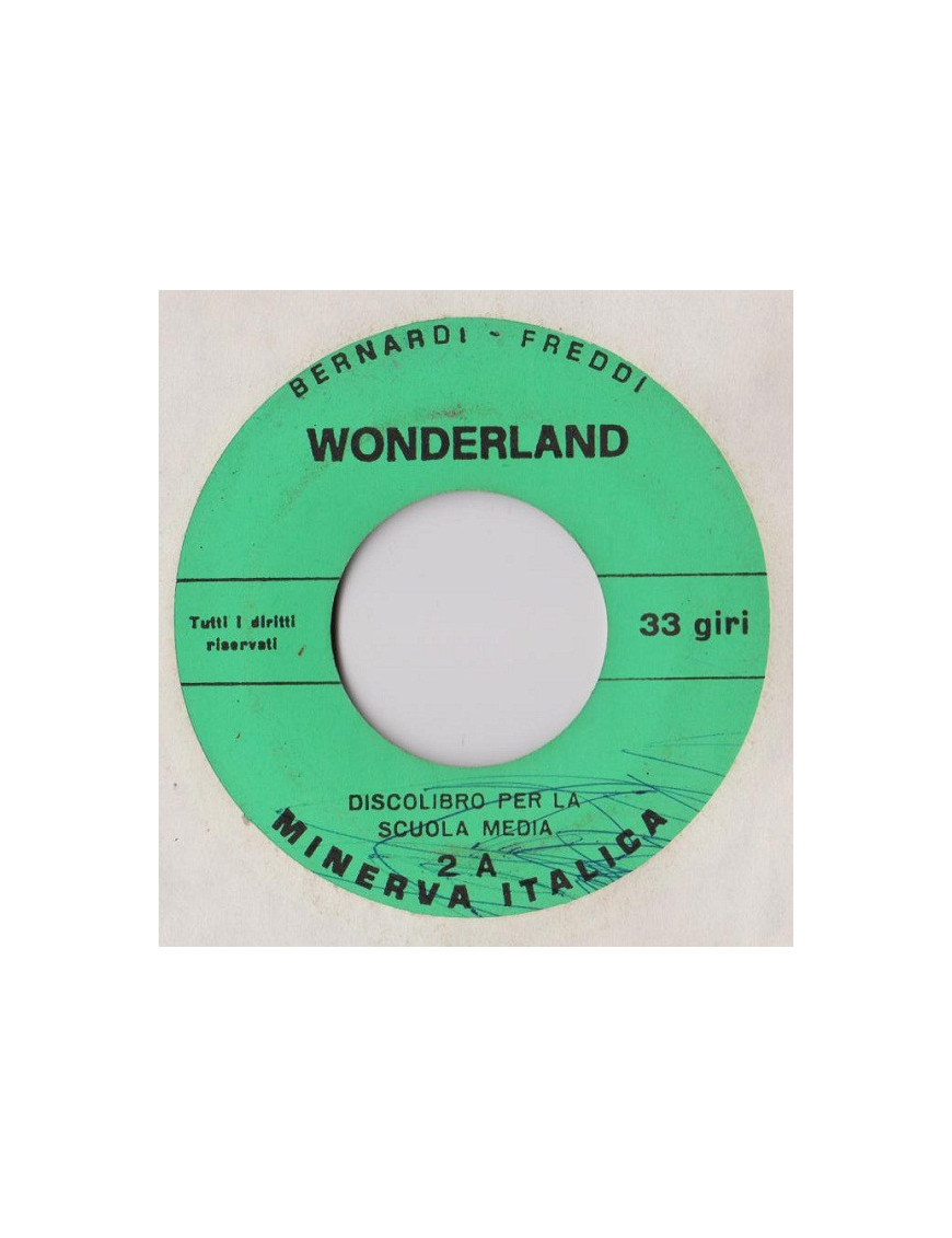 Wonderland [Unknown Artist] - Vinyle 7", 33 ? RPM